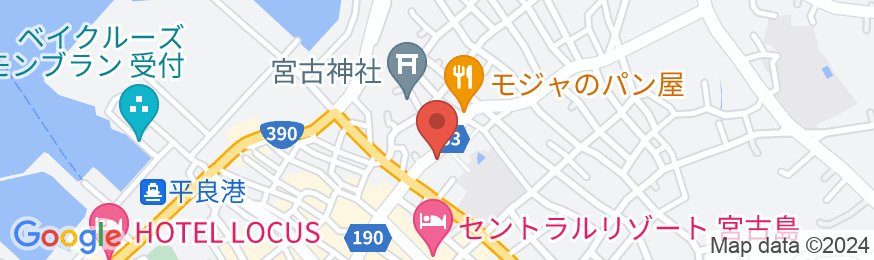 宮古第一ホテル <宮古島>の地図