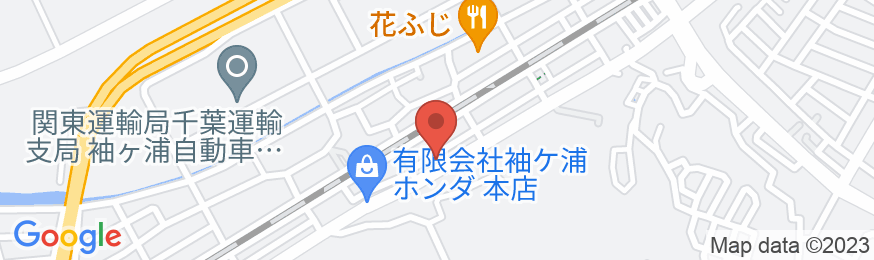 ファミリーロッジ旅籠屋・袖ヶ浦店の地図