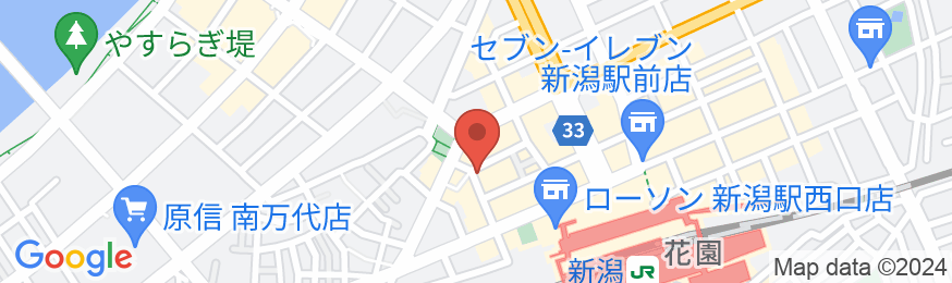新潟京浜ホテルの地図