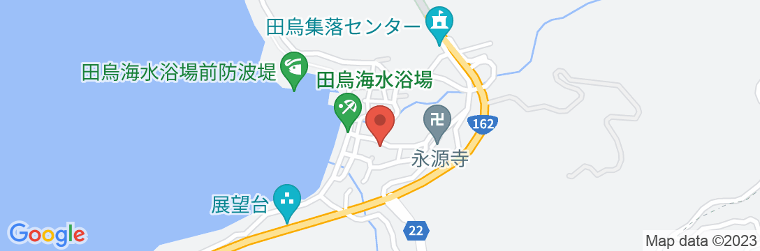 網元の民宿 浜乃家の地図