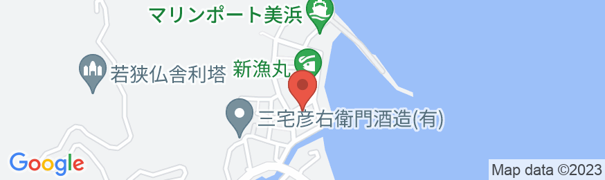 吉田旅館の地図