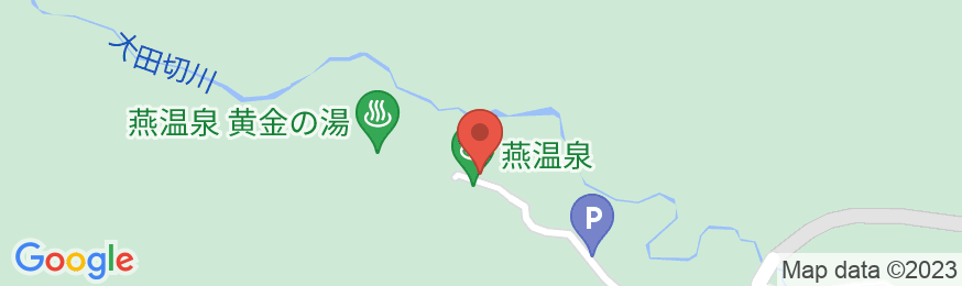 山の湯宿 針村屋の地図