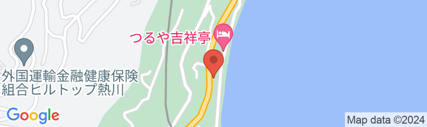 北川温泉ホテルの地図