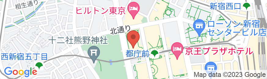 ハイアット リージェンシー 東京の地図