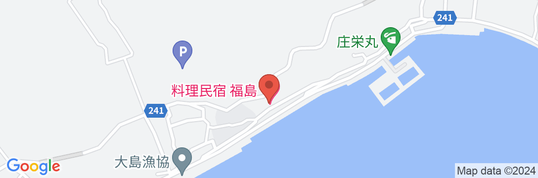 料理民宿 福島の地図