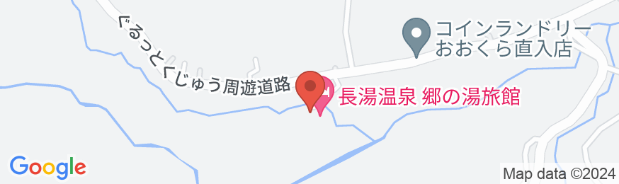 源泉の宿 郷の湯旅館の地図