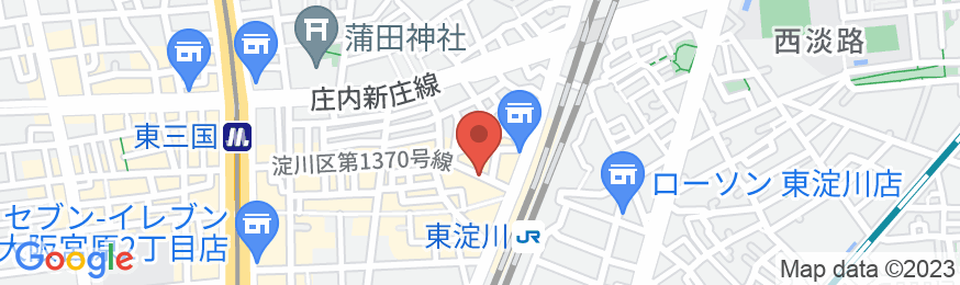 新大阪サンプラザホテルの地図