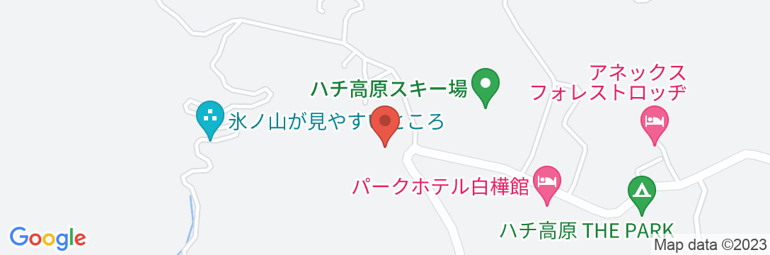 グリーンホテルやまなみ(旧:ヒュッテやまなみ)の地図