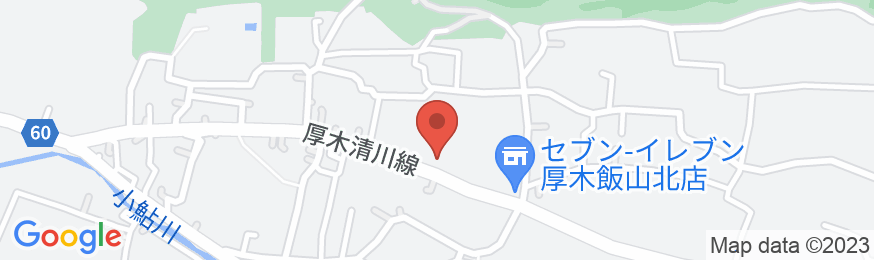 日本郷土玩具の宿 アツギ・ミュージアムの地図