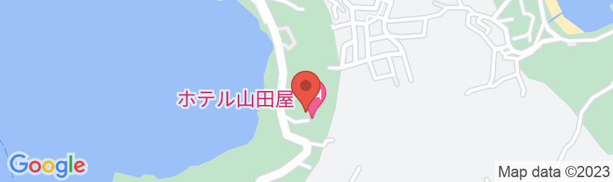下田港を一望する絶景の宿 ホテル山田屋の地図