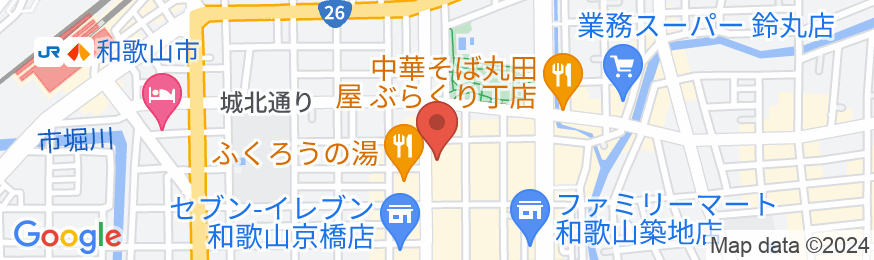 アパホテル〈和歌山〉の地図
