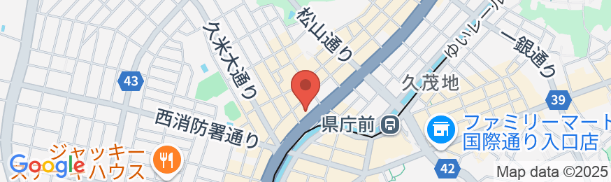ホテルリブマックスBUDGET那覇の地図