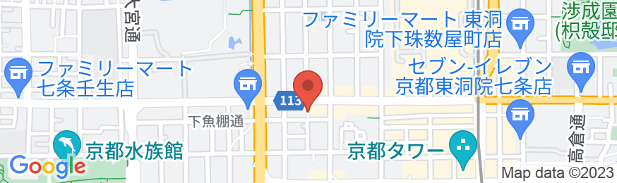 京都 かすみ庵の地図