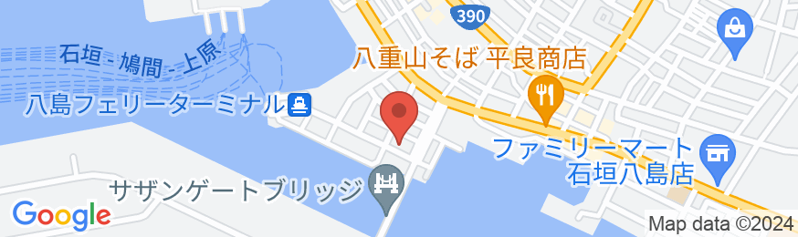 先島 ビジネスホテル <石垣島>の地図