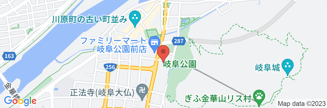 長良川温泉 きんかの地図