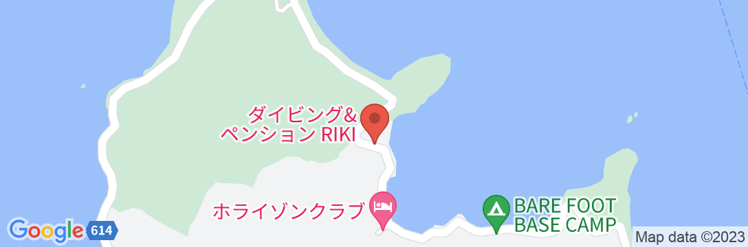 ダイビング&ペンションRIKI <奄美大島>の地図