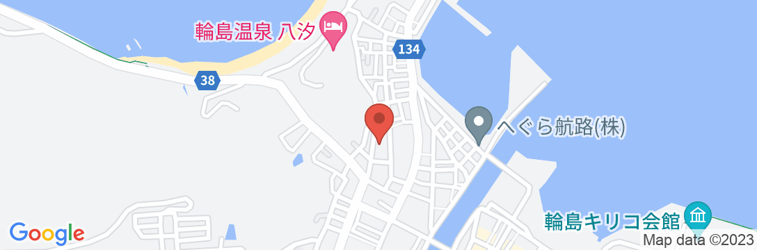 ペンション クロワッサン<石川県>の地図