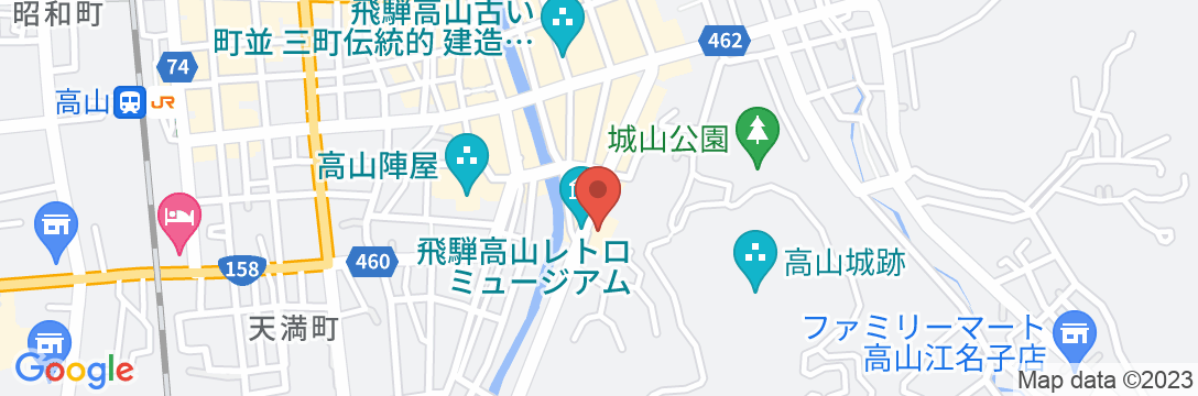 JasHotel Takayamaの地図
