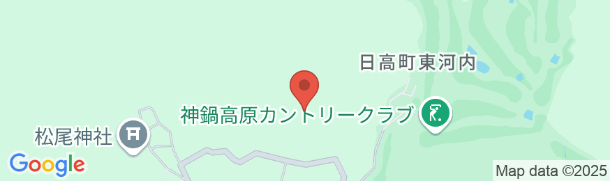 ペンション ログリゾートかんなべの地図