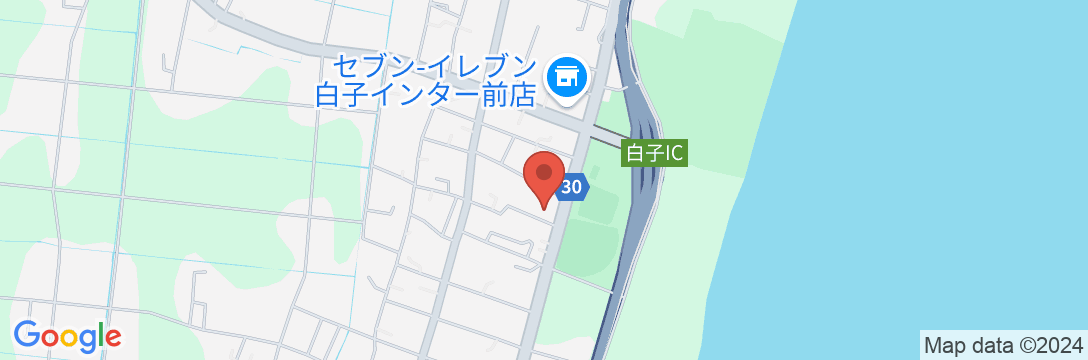 民宿とき代荘の地図