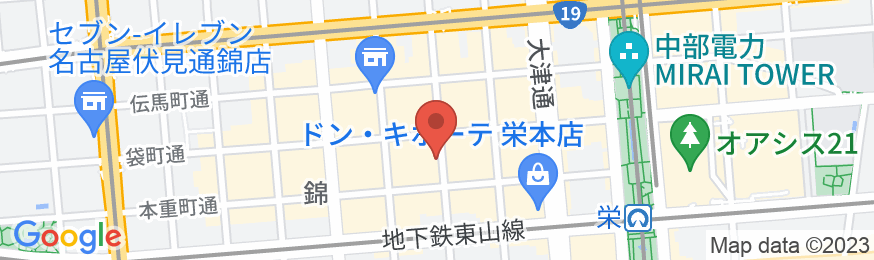 ラグナスイート名古屋の地図