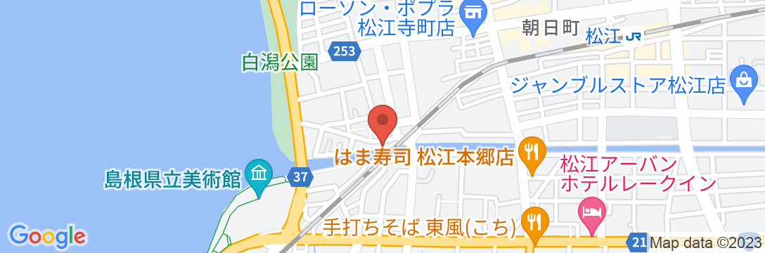 旅館 寺津屋の地図