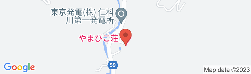 西伊豆町営 やまびこ荘の地図