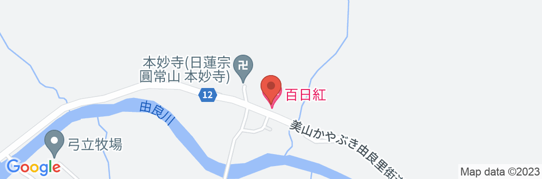 美山FUTON&Breakfastの地図