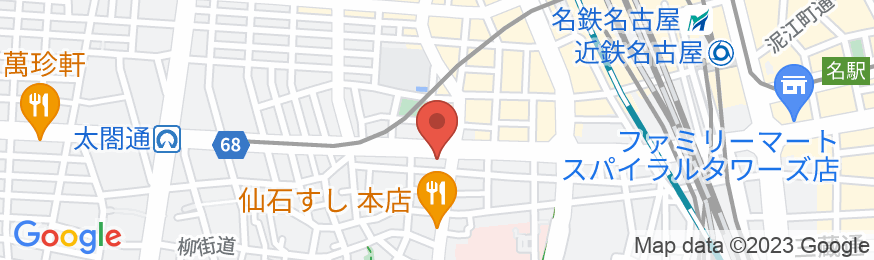 ニュー松竹梅ホテルの地図
