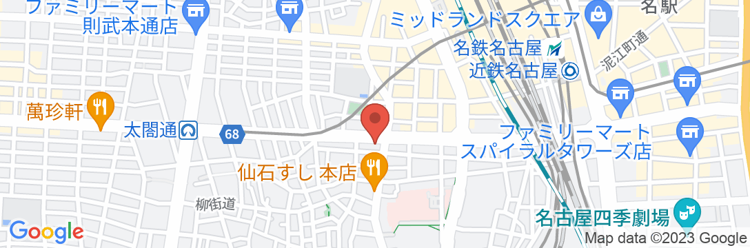 ニュー松竹梅ホテルの地図
