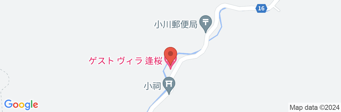 guest Villa逢桜(ゲストヴィラほうおう)の地図