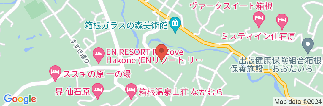 フォレスト箱根の地図