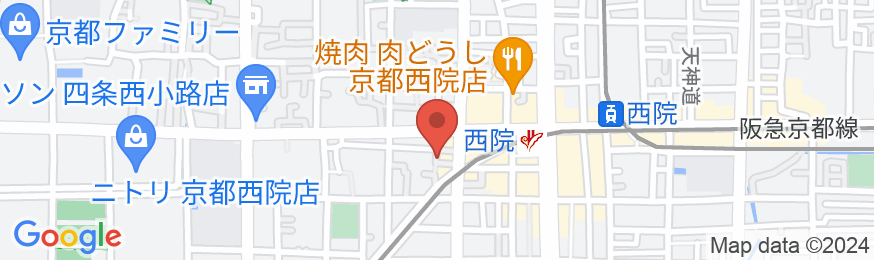京の小宿 KANA町家の地図