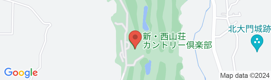 新・西山荘カントリー倶楽部の地図