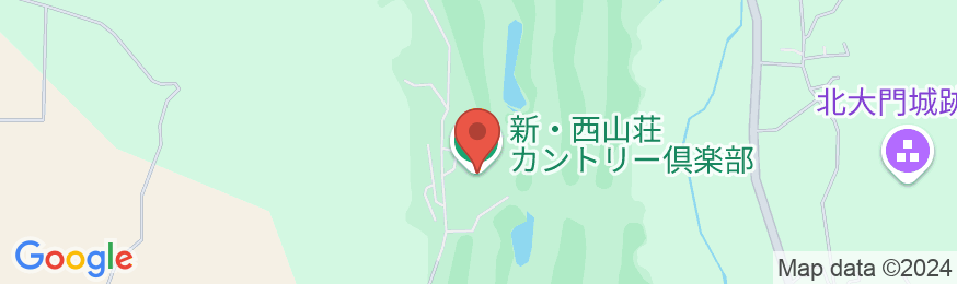 新・西山荘カントリー倶楽部の地図