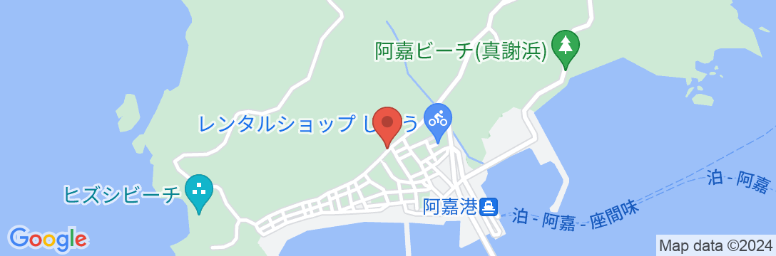 Lagoon315 <阿嘉島>の地図
