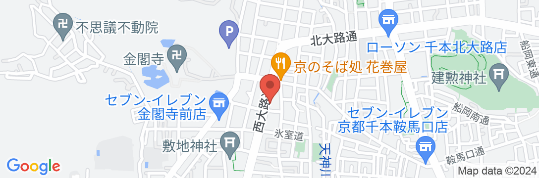 GUEST HOUSE 桜こまちの地図