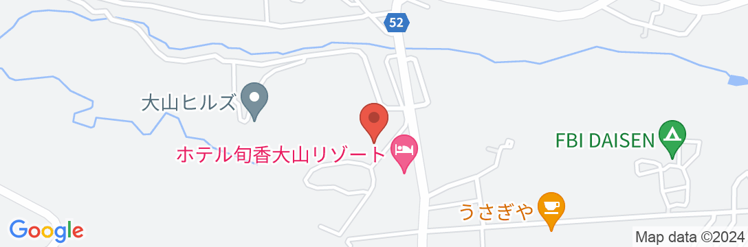 ペンション わごんぼ〜いの地図