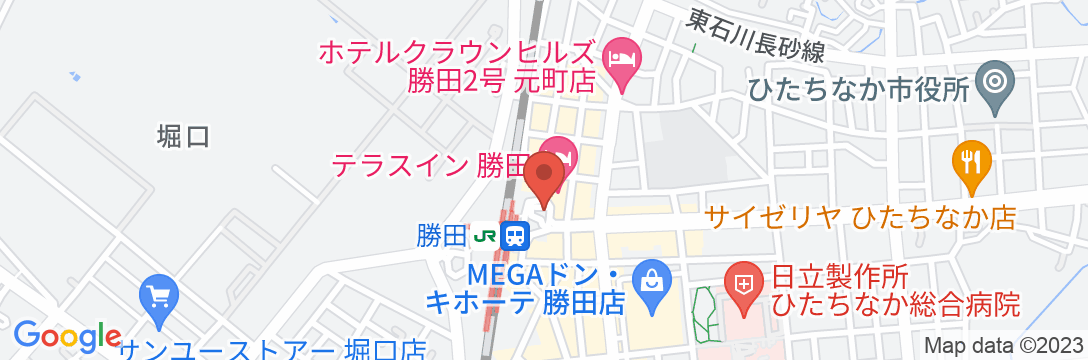 テラスイン勝田の地図
