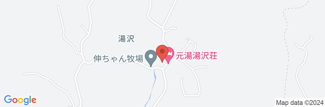 元湯湯沢荘の地図