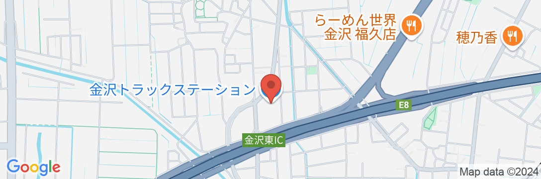 ゆにろーず金沢TS店の地図