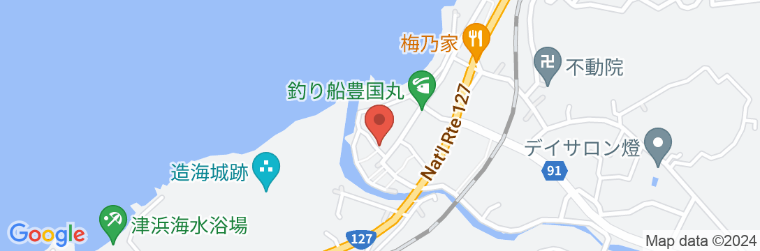 菊華旅館の地図