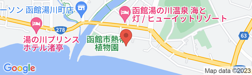 イマジンホテル&リゾート函館の地図