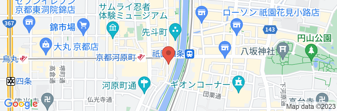 ビジネスホテル秀仙閣の地図