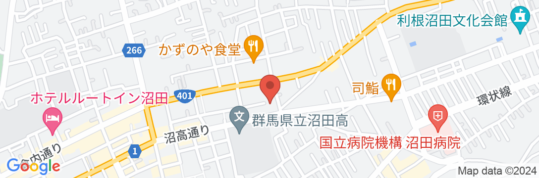 沼田パブリックホテルの地図