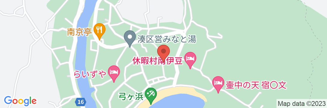温泉民宿 清水屋の地図