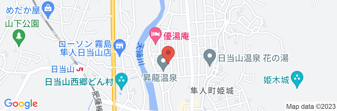 温泉旅館 吉田温泉の地図