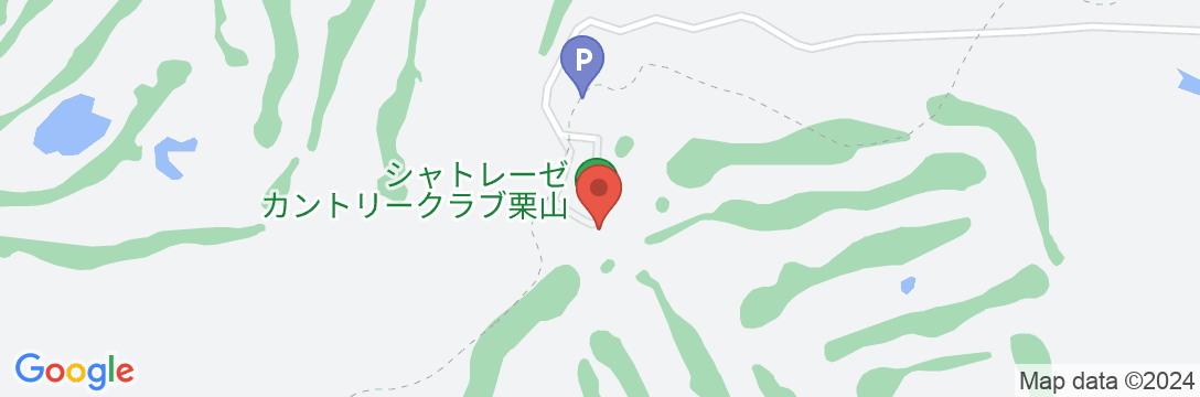シャトレーゼ ゴルフ&スパリゾートホテル栗山の地図