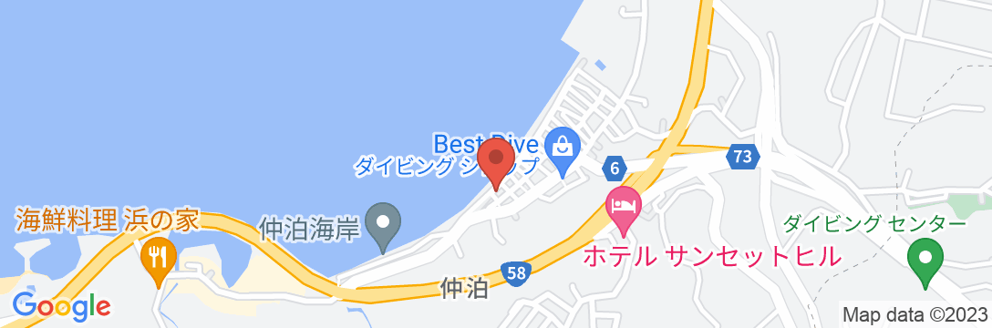 民宿 山内荘の地図