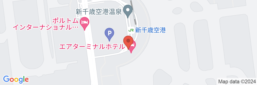 エアターミナルホテルの地図